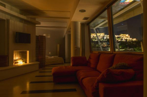 Urban loft with balcony across the Acropolis!